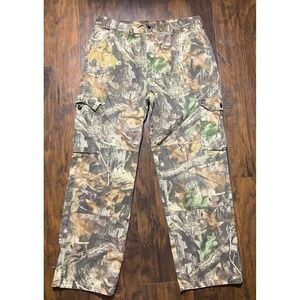 Walls Outdoors Vintage Camo Cargo Pants Mens Large Advantage Timber Hunting